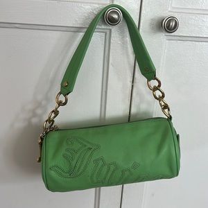 Juicy Couture Green Barrel Bag Gold Hardware